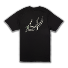 Black Tee with antler graphic