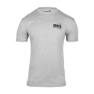 Gray tshirt with SCI logo on left chest